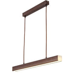 Suspension Led Moderne Bois Imitation Luminaire Chambre