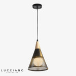 Suspension Led Moderne Conique Abril Luminaire Chambre