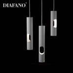 Suspension Led Moderne Cylindrique Aluminium Luminaire Chambre