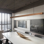 Suspension Led Moderne En Bois Hang Luminaire Chambre