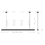 Suspension Led Moderne En Bois Hang Luminaire Chambre