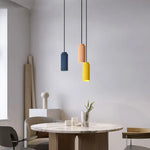 Suspension Led Moderne Kinna Colorée Luminaire Chambre