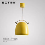 Suspension Led Multi Couleurs Intérieur Jaune - 37X49Cm Luminaire Chambre