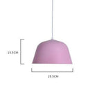 Suspension Led Multicolore Colorée Rose Luminaire Chambre