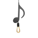 Suspension Led Notes Musicales A Luminaire Chambre