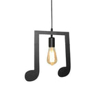 Suspension Led Notes Musicales B Luminaire Chambre