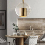 Suspension Led Or Et Verre Luxury Luminaire Chambre