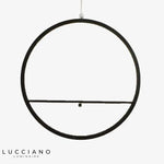 Suspension Led Ronde Avec Oiseaux Luminaire Chambre