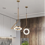 Suspension Led Ronde En Métal Bony Luminaire Chambre