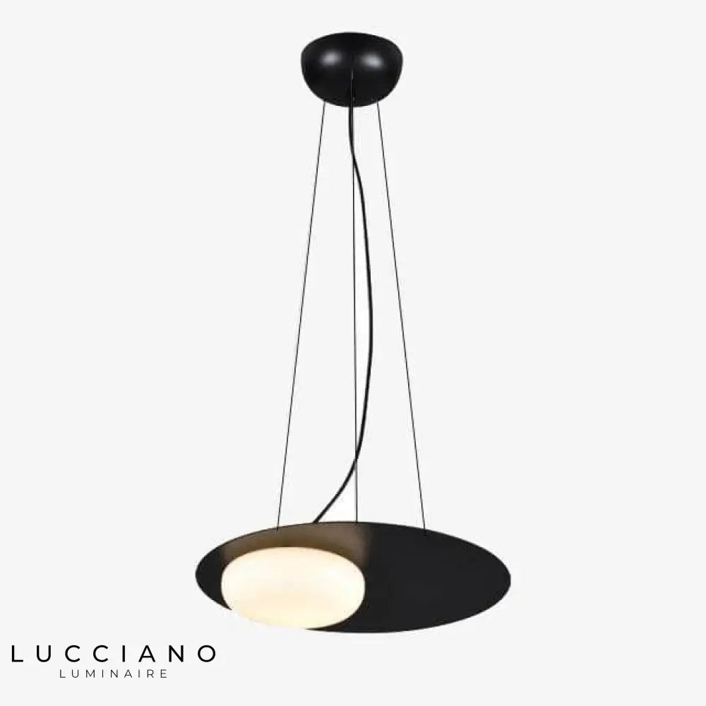 Suspension Led Ruban Loft Noire Luminaire Chambre