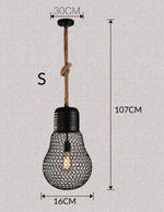 Suspension Led Rustique Imitation Ampoule S Luminaire Chambre