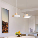 Suspension Led Scandinave Ainhara Bois Luminaire Chambre