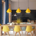 Suspension Led Scandinave En Métal Coloré Luminaire Chambre