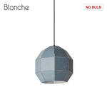 Suspension Led Sphérique Métal Coloré A / Gris Luminaire Chambre