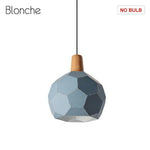 Suspension Led Sphérique Métal Coloré B / Gris Luminaire Chambre