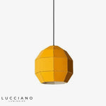 Suspension Led Sphérique Métal Coloré Luminaire Chambre