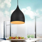 Suspension Led Style Nordic Noir Luminaire Chambre