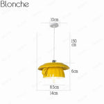 Suspension Led Tasse Inversée B Luminaire Chambre