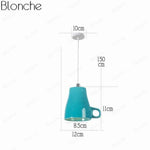 Suspension Led Tasse Inversée G Luminaire Chambre