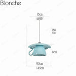 Suspension Led Tasse Inversée N Luminaire Chambre