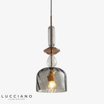 Suspension Led Verre Coloré Coffee A Luminaire Chambre