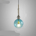 Suspension Led Verre Coloré Coffee E Luminaire Chambre