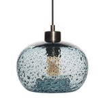 Suspension Led Verre Coloré Life Bleu Luminaire Chambre