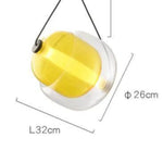 Suspension Loft En Verre Led Jaune Luminaire Chambre