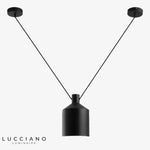 Suspension Loft Noir Moderne Luminaire Chambre