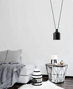 Suspension Loft Noir Moderne Luminaire Chambre