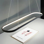 Suspension Luminaire Ovale Design