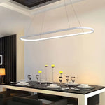 Suspension Luminaire Ovale Design