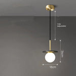 Suspension Marbre Gianna Abat-Jour Plat Luminaire Chambre