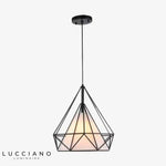 Suspension Nordique Birdcage Design Luminaire Chambre