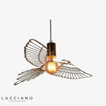 Suspension Oiseaux Pigeon Design Luminaire Chambre