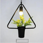 Suspension Plantes Vertes Trazos F Luminaire Chambre