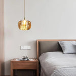 Suspension Pomme Verre Moderne Julye Luminaire Chambre