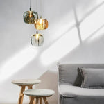 Suspension Pomme Verre Moderne Julye Luminaire Chambre