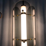 Suspension Rahki Verre Teinté Moderne Luminaire Chambre