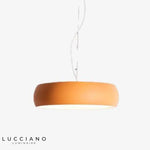 Suspension Ronde Creative Et Colorée Orange / 25Cm Luminaire Chambre