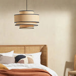 Suspension Rotin Multi-Abat-Jour Bria Luminaire Chambre