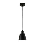 Suspension Rustique Ronde En Métal 1 Lampe Luminaire Chambre