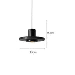 Suspension Terrazzo Noir Doré Industrielle C - L Luminaire Chambre