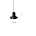 Suspension Terrazzo Noir Doré Industrielle C - S Luminaire Chambre