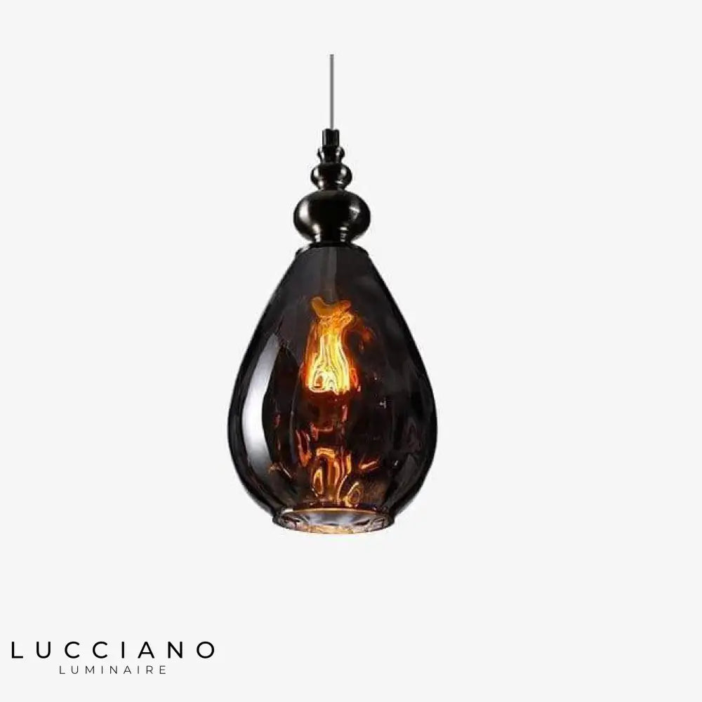 Suspension Verre Coloré Vintage Lampen Luminaire Chambre