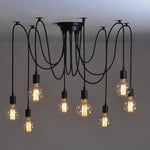 Suspension Vintage Ampoules Pendantes Luminaire Chambre