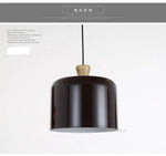 Suspensions Design En Aluminium Et Bois Marron Luminaire Chambre