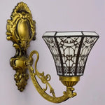 Tiffany Miroir Rétro Élégante Lampe Décorative Murale Applique Chambre