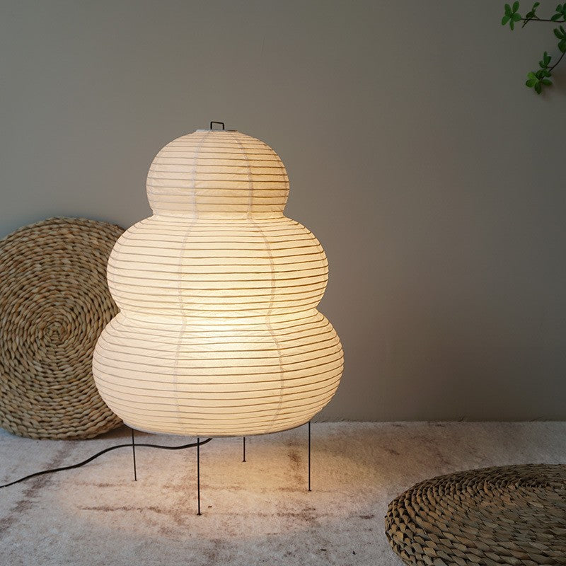 Lampe de chevet Japonaise en Papier Akari Design