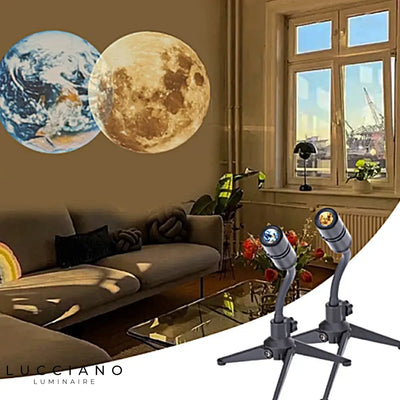 Luce notturna a proiezione lunare